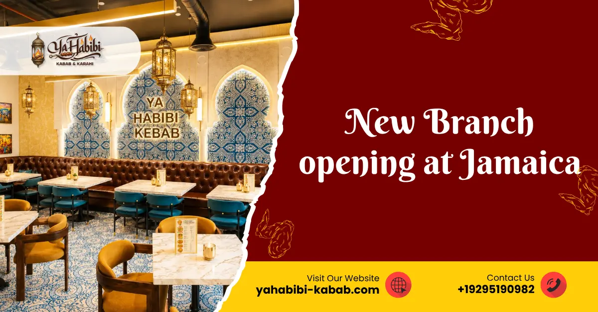 Coming Soon to Jamaica: Ya Habibi Kabab & Karahi Hillside Branch